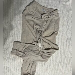 TNA Ribbed Bottoms in Light Gray